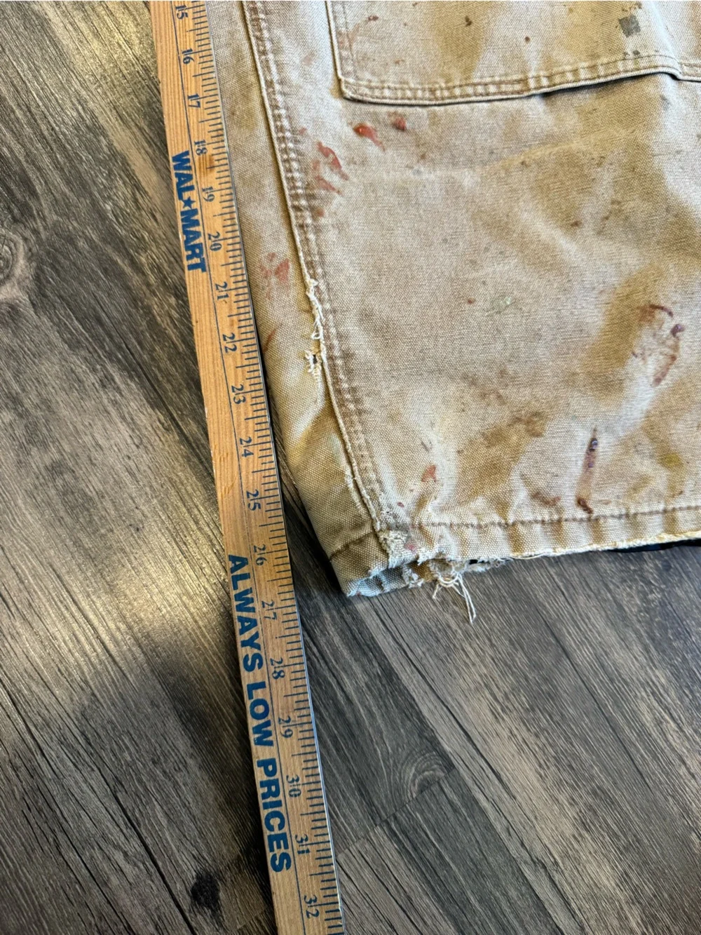 2 Carhartt Workwear Bundle (Jeans 42x30, Overalls 44x30)